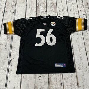 LaMarr Woodley Pittsburgh Steelers Stitched Reebok NFL Football Jersey